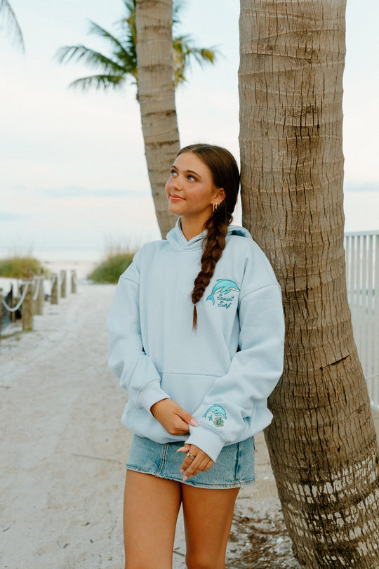 Dolphin Wave Hoodie