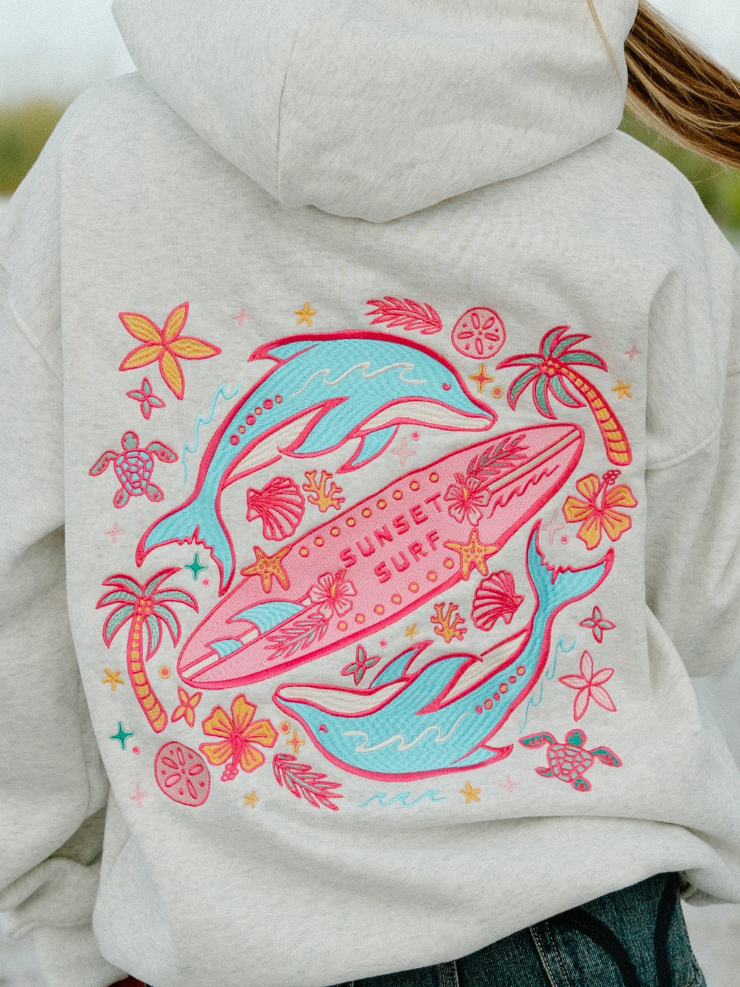 Dolphin Wave Hoodie