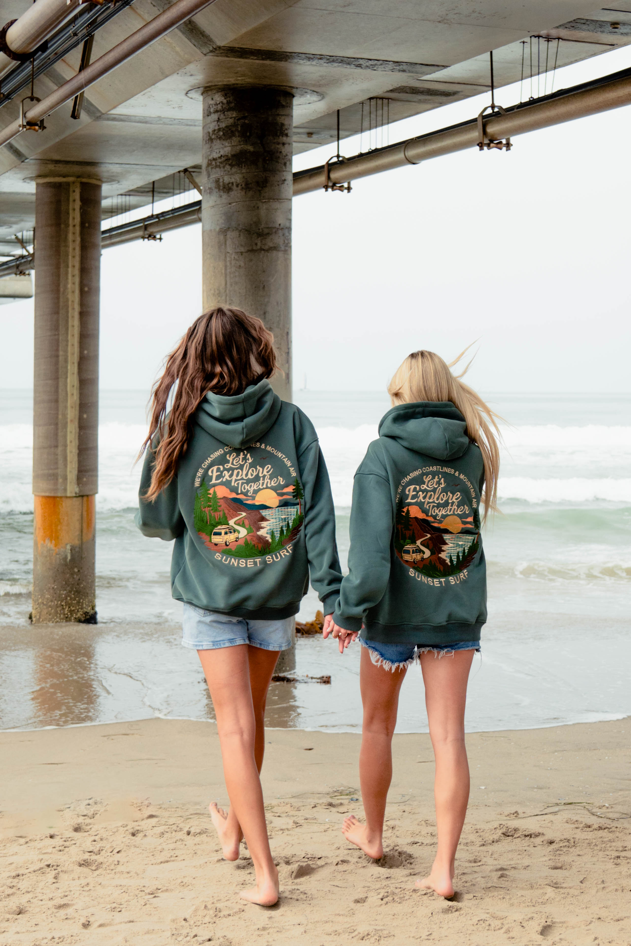 Coastal Explore Hoodie – SUNSET SURF APPAREL