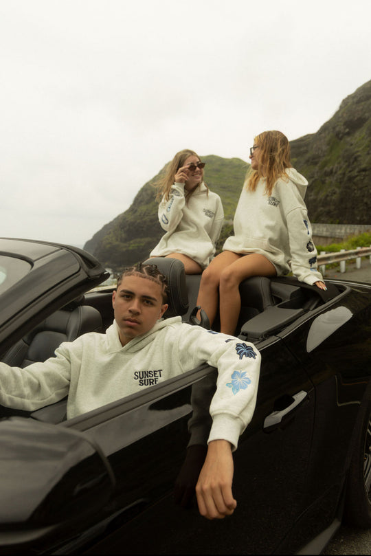 Catch The Wave Patchwork Hoodie