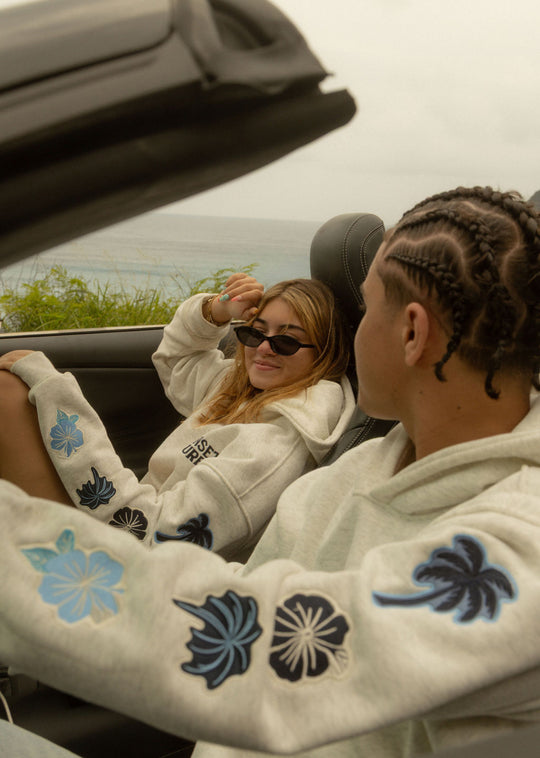 Catch The Wave Patchwork Hoodie