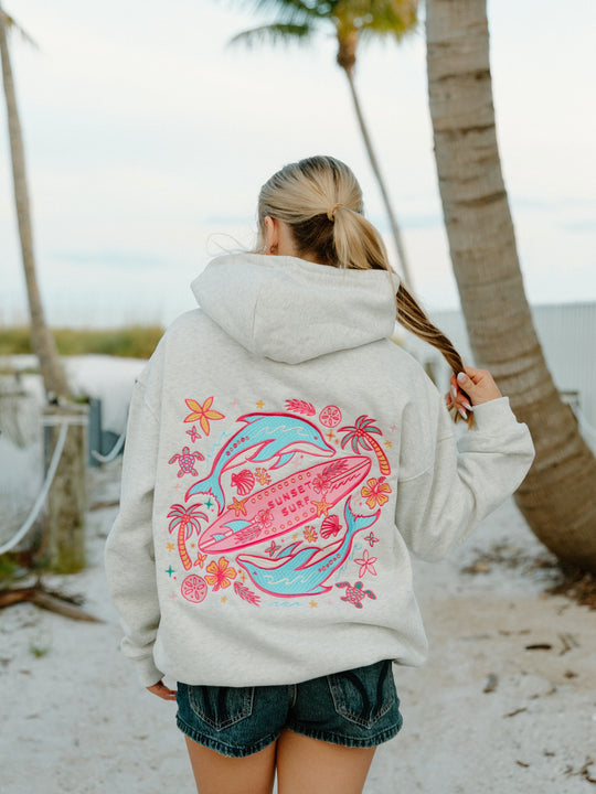 Dolphin Wave Hoodie