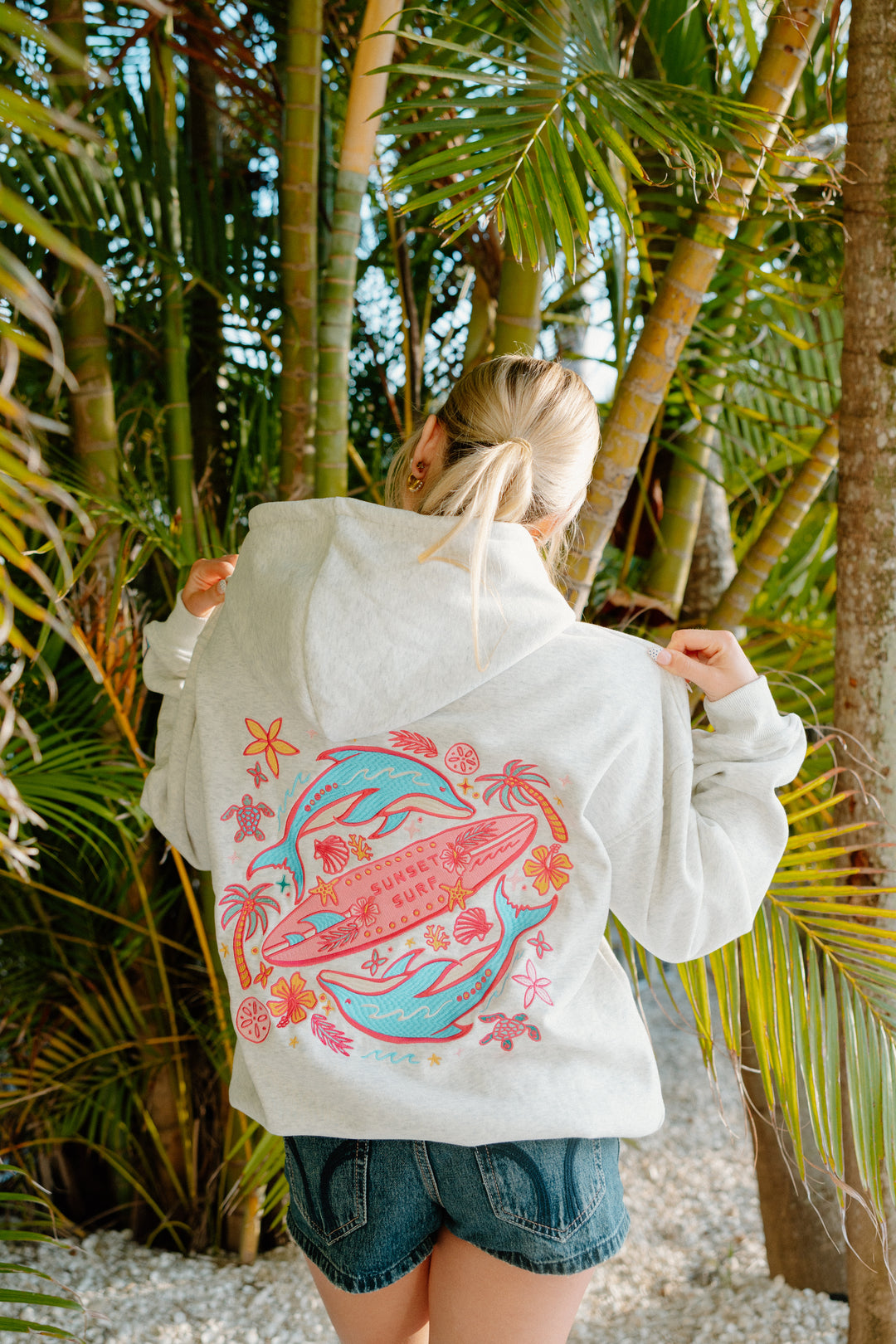 Dolphin Wave Hoodie