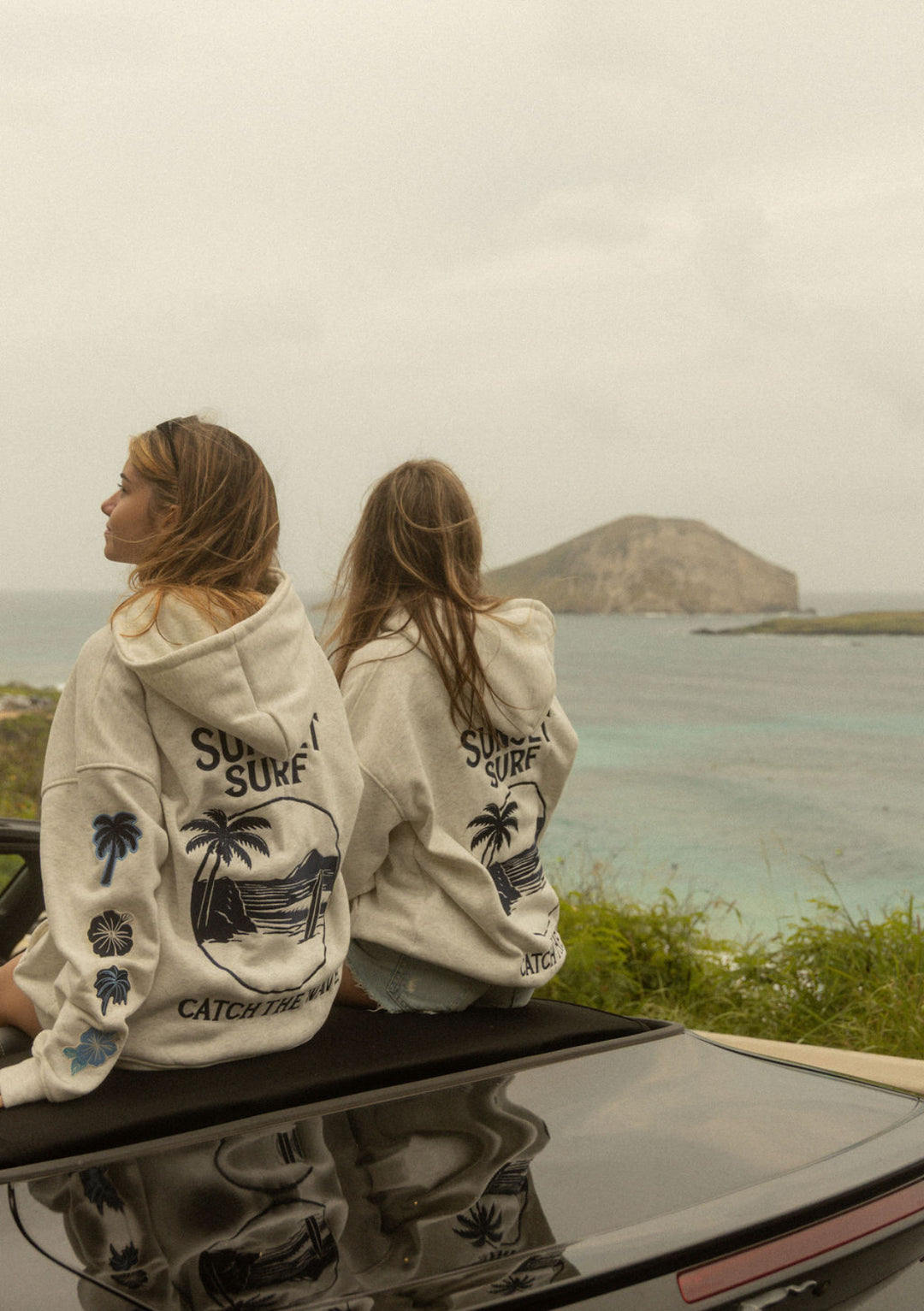 Catch The Wave Patchwork Hoodie