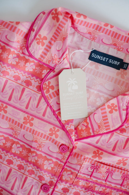 Sunset Surf Premium Sleep Long Set