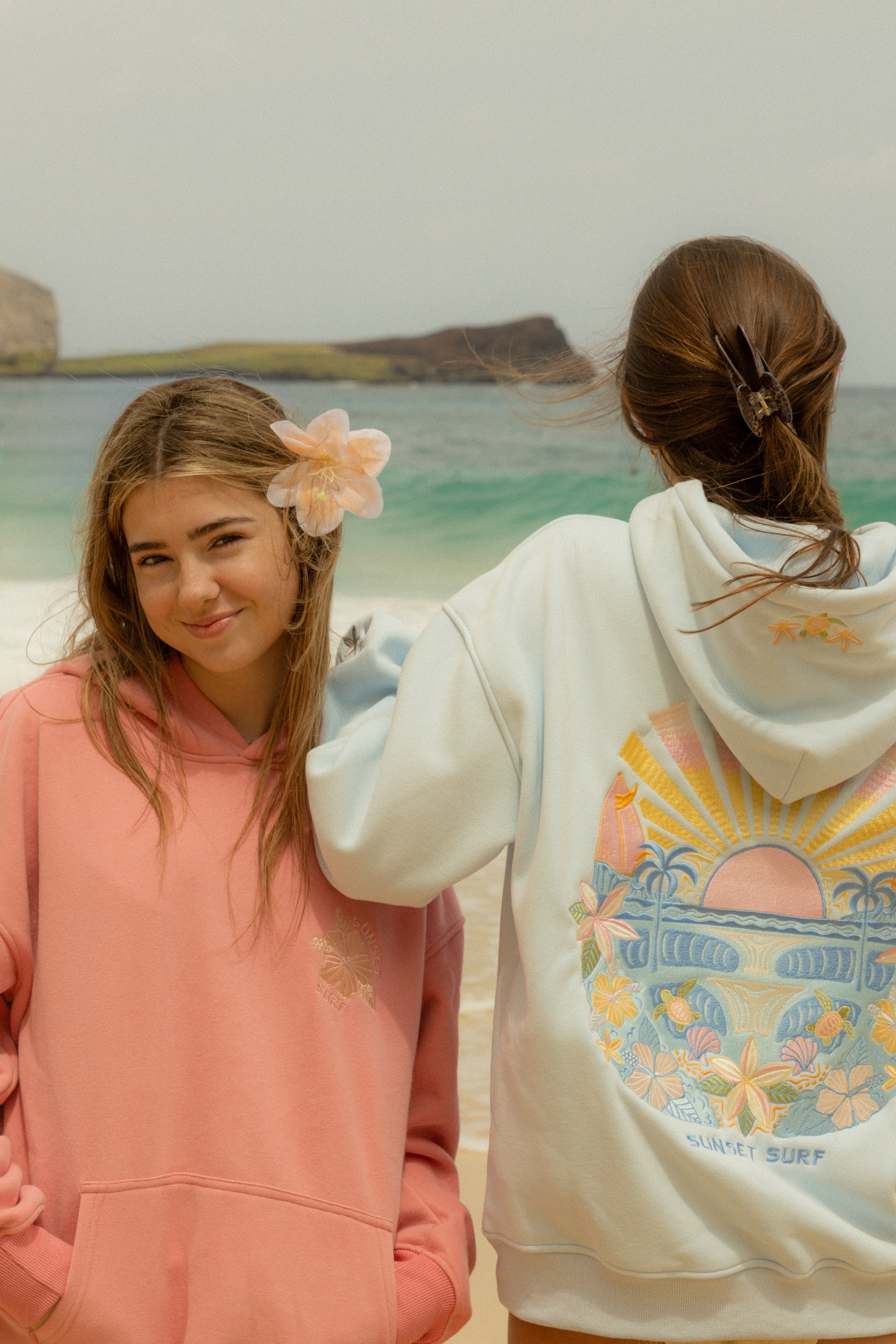 Hibiscus Wave Hoodie – SUNSET SURF APPAREL