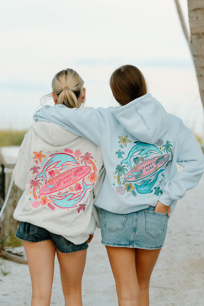 Dolphin Wave Hoodie