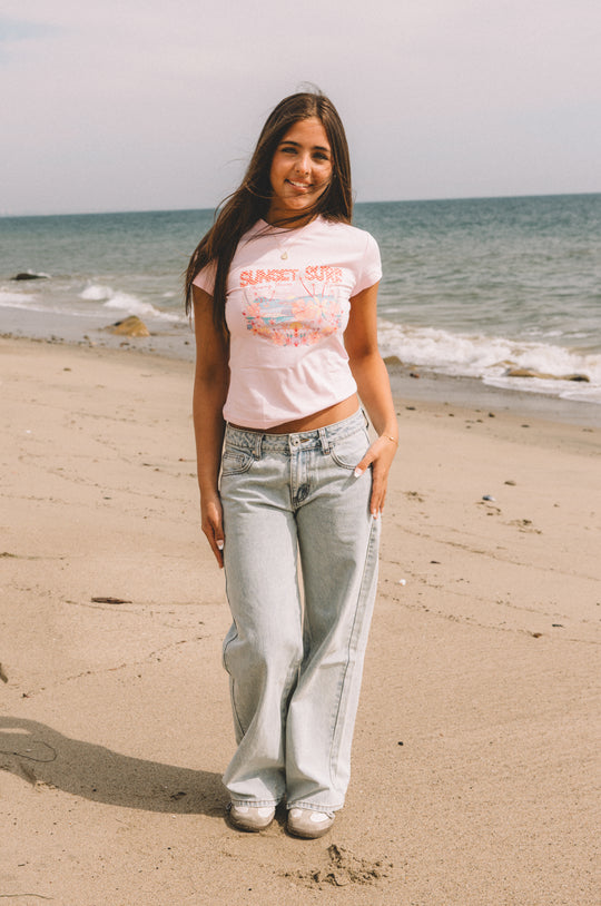 Coastal Star Patch Jeans