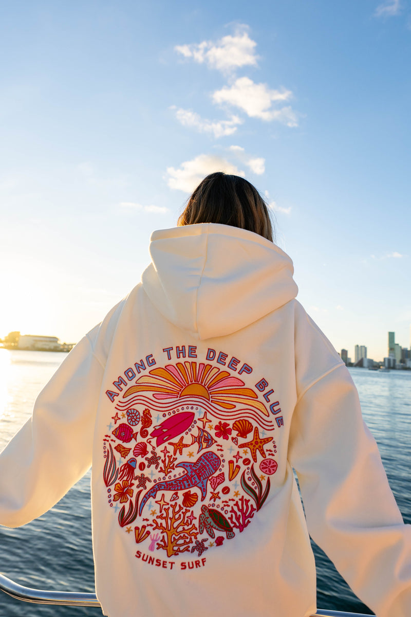 Whale Shark Tropics Hoodie