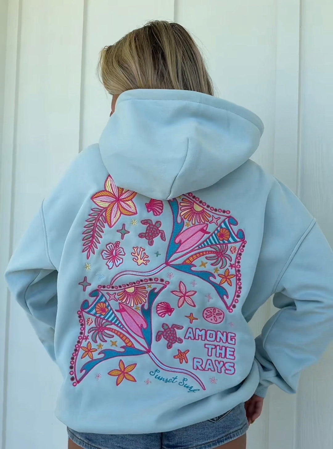 Manta Ray Hoodie