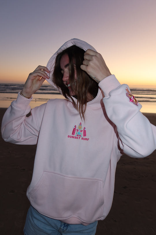 Sunset Hawaii Hibiscus Hoodie