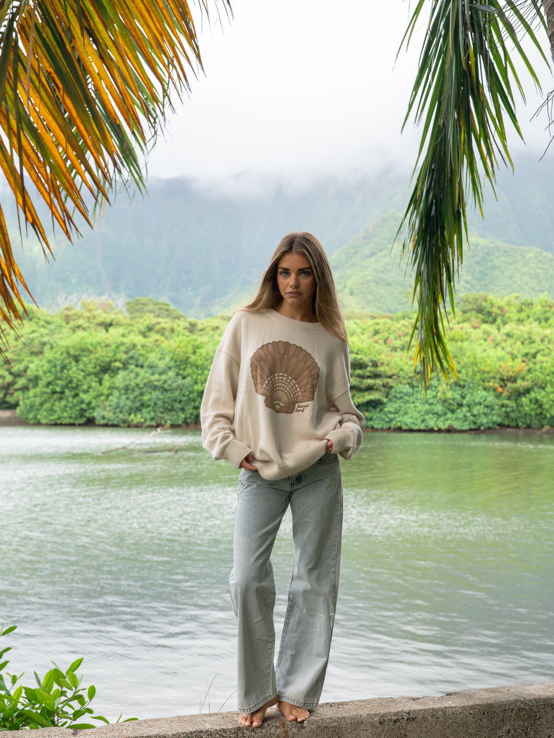 Shell Knit Sweater