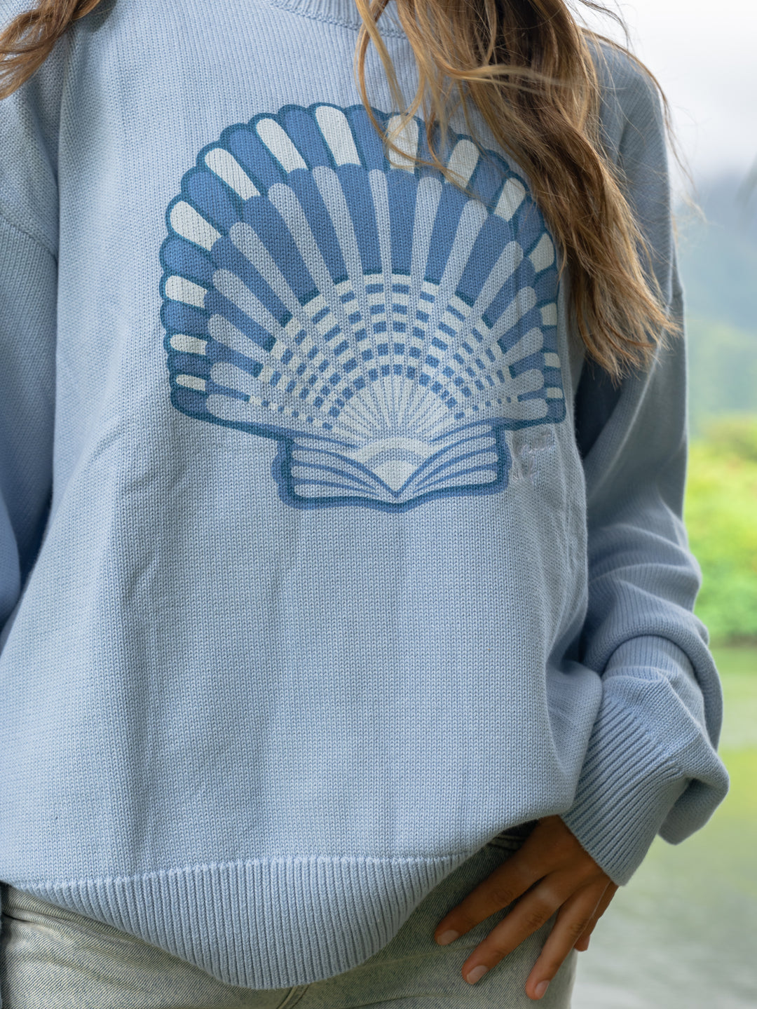 Shell Knit Sweater