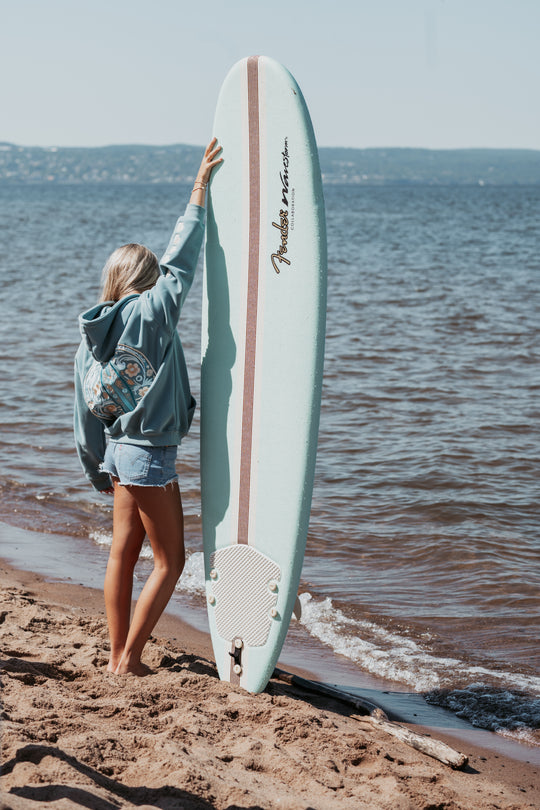 Coastal Bloom Hoodie
