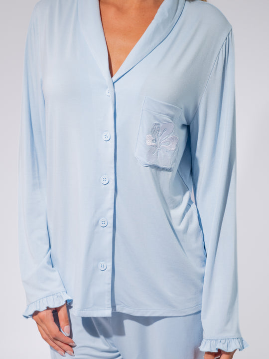 Light Blue Everyday Sleep Long Sleeve