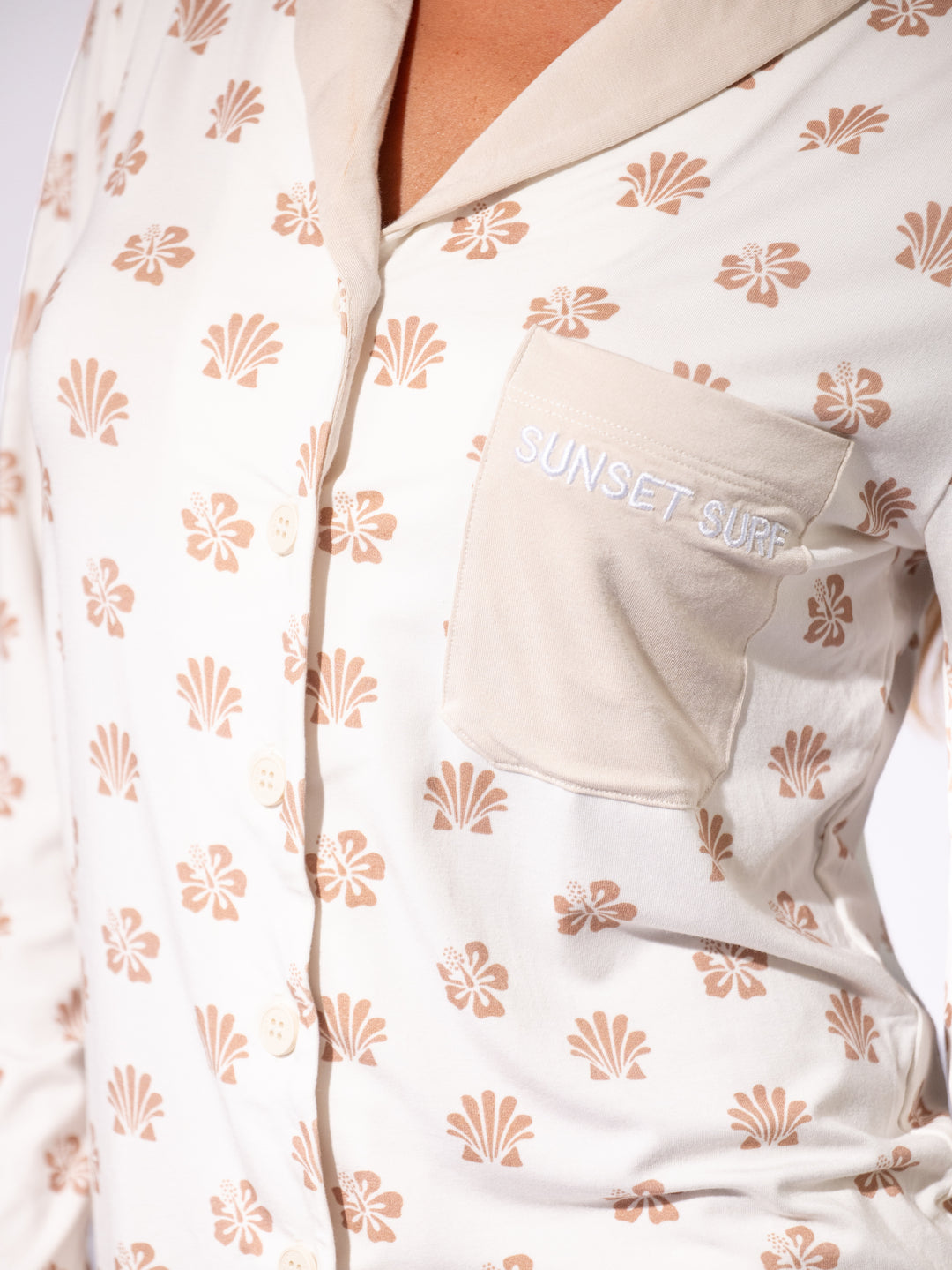 Coastal Shell Sleep Long Sleeve