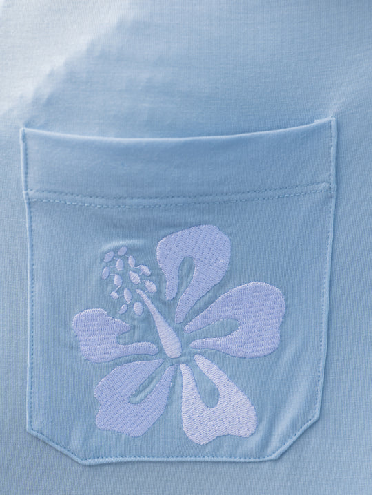 Light Blue Everyday Sleep Long Sleeve