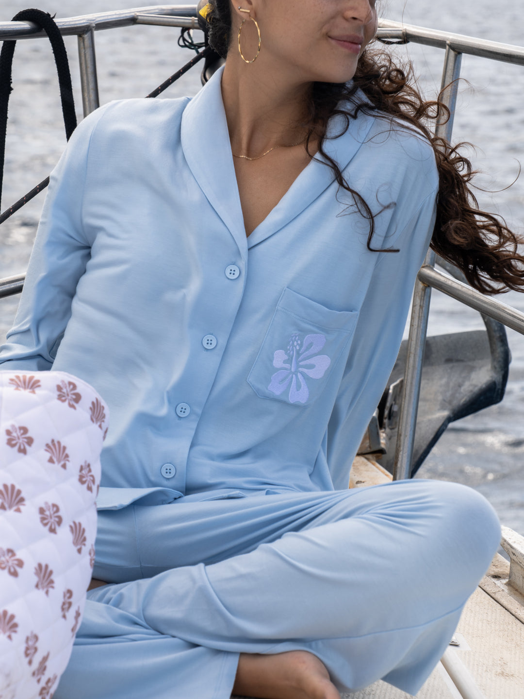 Light Blue Everyday Sleep Long Sleeve