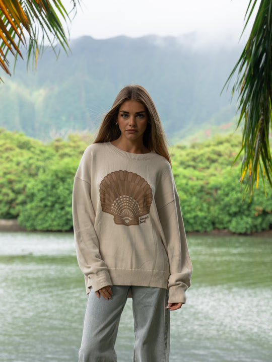 Shell Knit Sweater