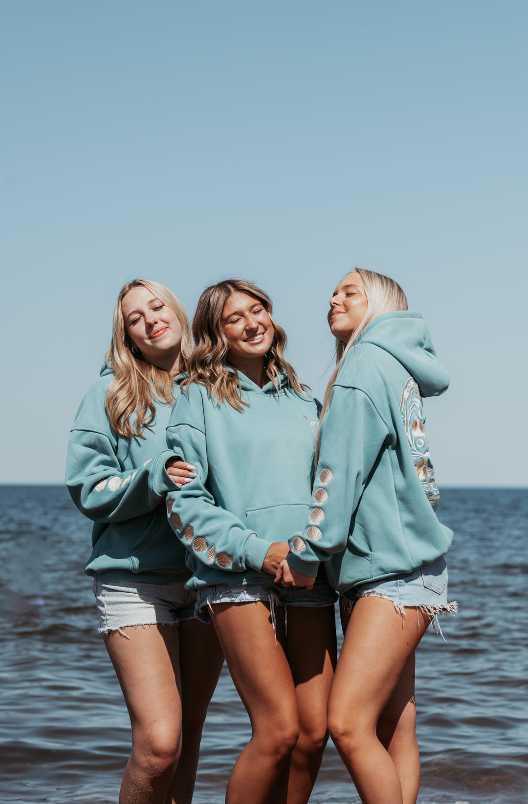 Coastal Bloom Hoodie
