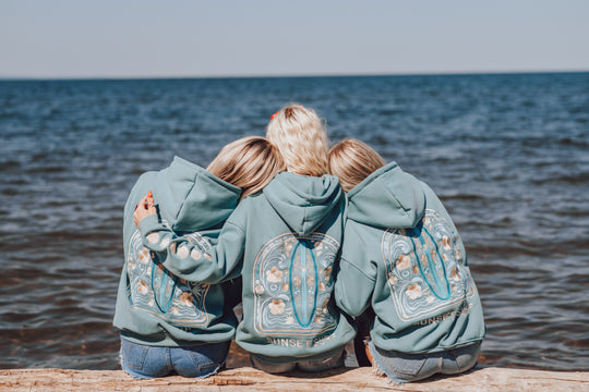 Coastal Bloom Hoodie
